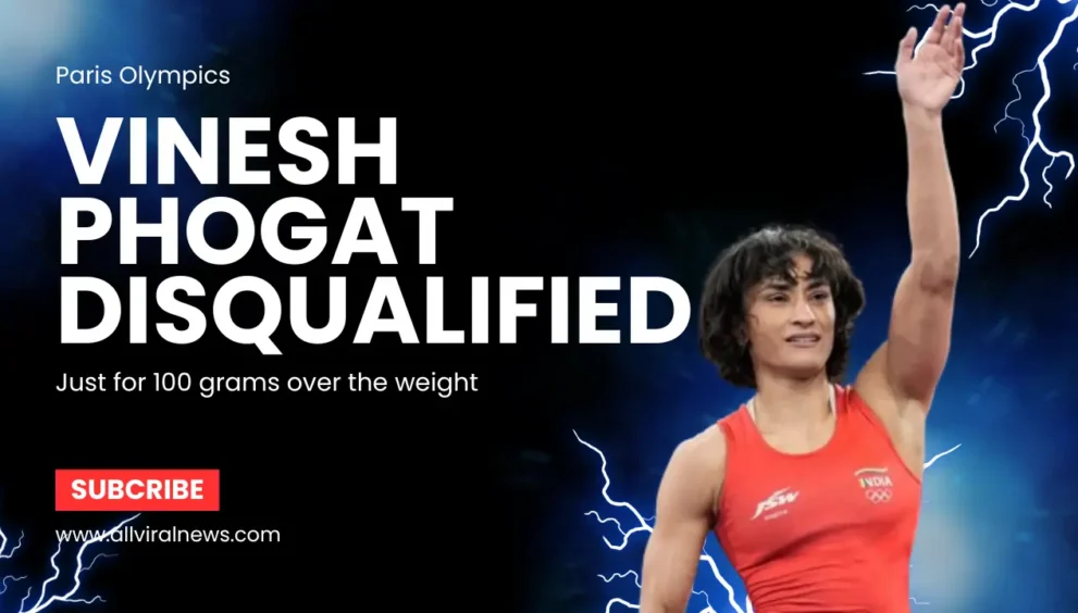 Vinesh Phogat Disqualified from Olympic