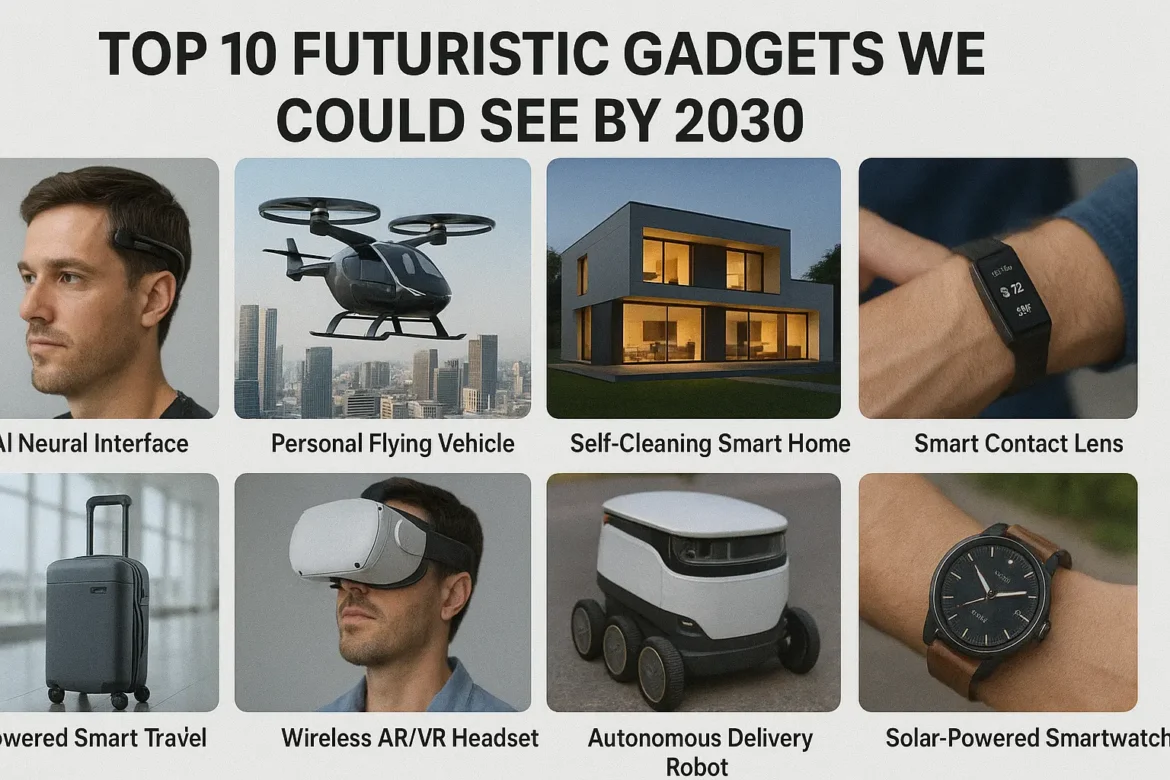 TOP 10 Futuristic Gadgets We Could See by 2030 TOP 10 Futuristic Gadgets We Could See by 2030