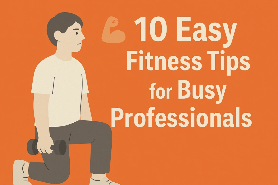 10 Easy Fitness Tips for Busy Professionals 10 Easy Fitness Tips for Busy Professionals