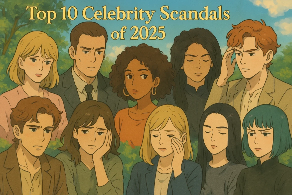 Top 10 Celebrity Scandals of 2025 So Far Top 10 Celebrity Scandals of 2025 So Far