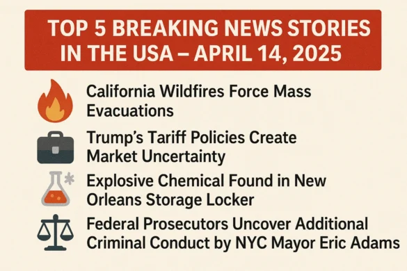 Top 5 Breaking News Stories in the USA